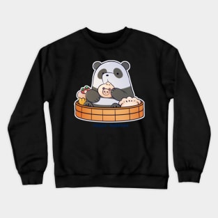 Panda Bear Dim Sum Crewneck Sweatshirt